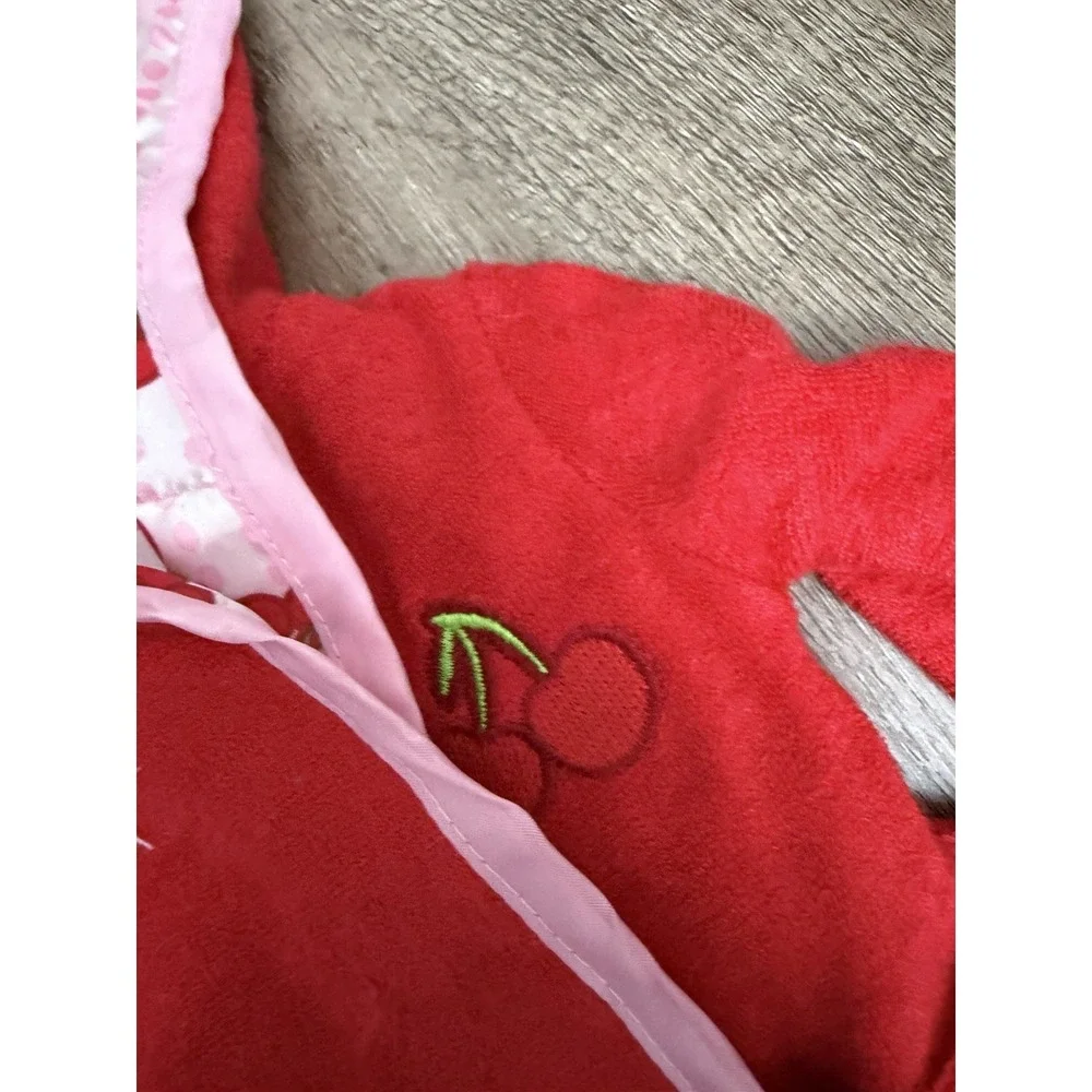 og dolls cherry robe red hooded Clothing Battat Our Generation